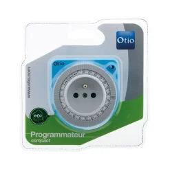 Otio Prise Programmable-Prise programmable journalière Bleu