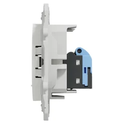 Schneider Electric Prise Encastrable-Prise RJ45 grade 3 catégorie 6 STP odace blanc