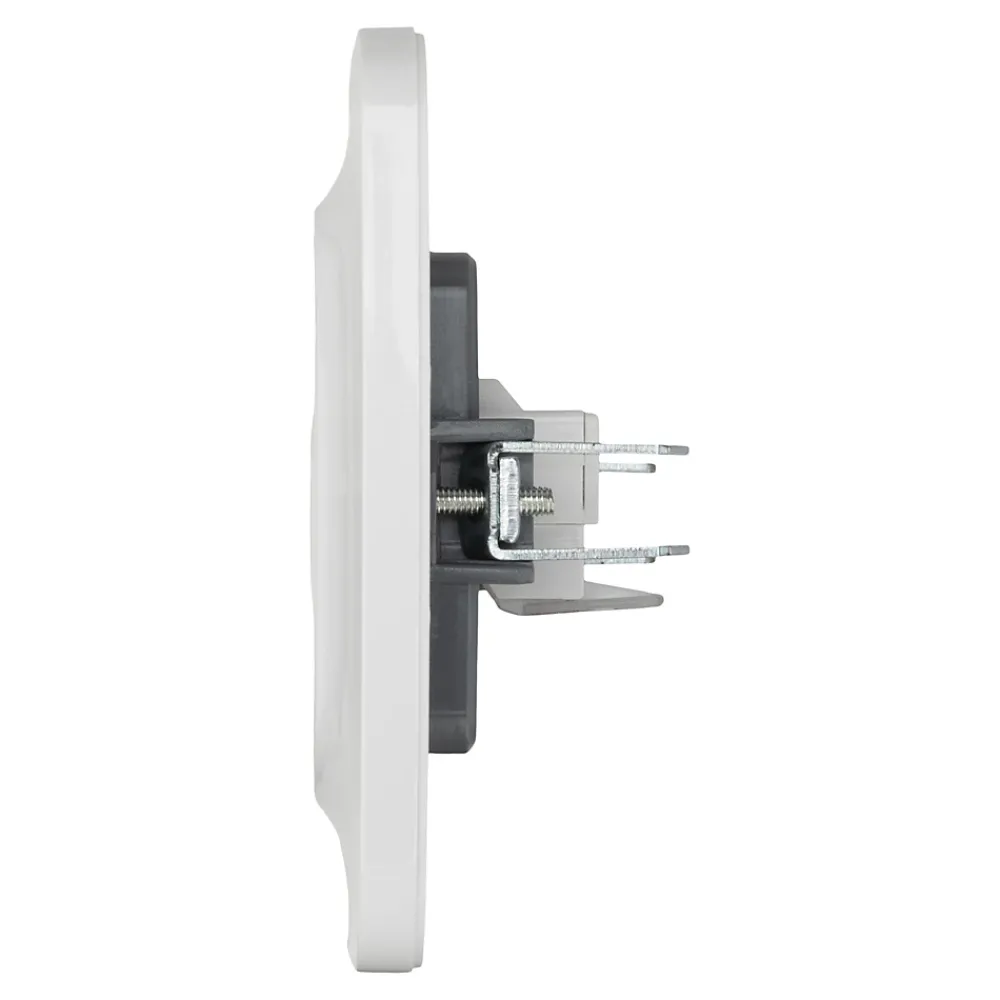 Jacobsen Prise Encastrable-Prise RJ45 éthernet Kennet blanc complet
