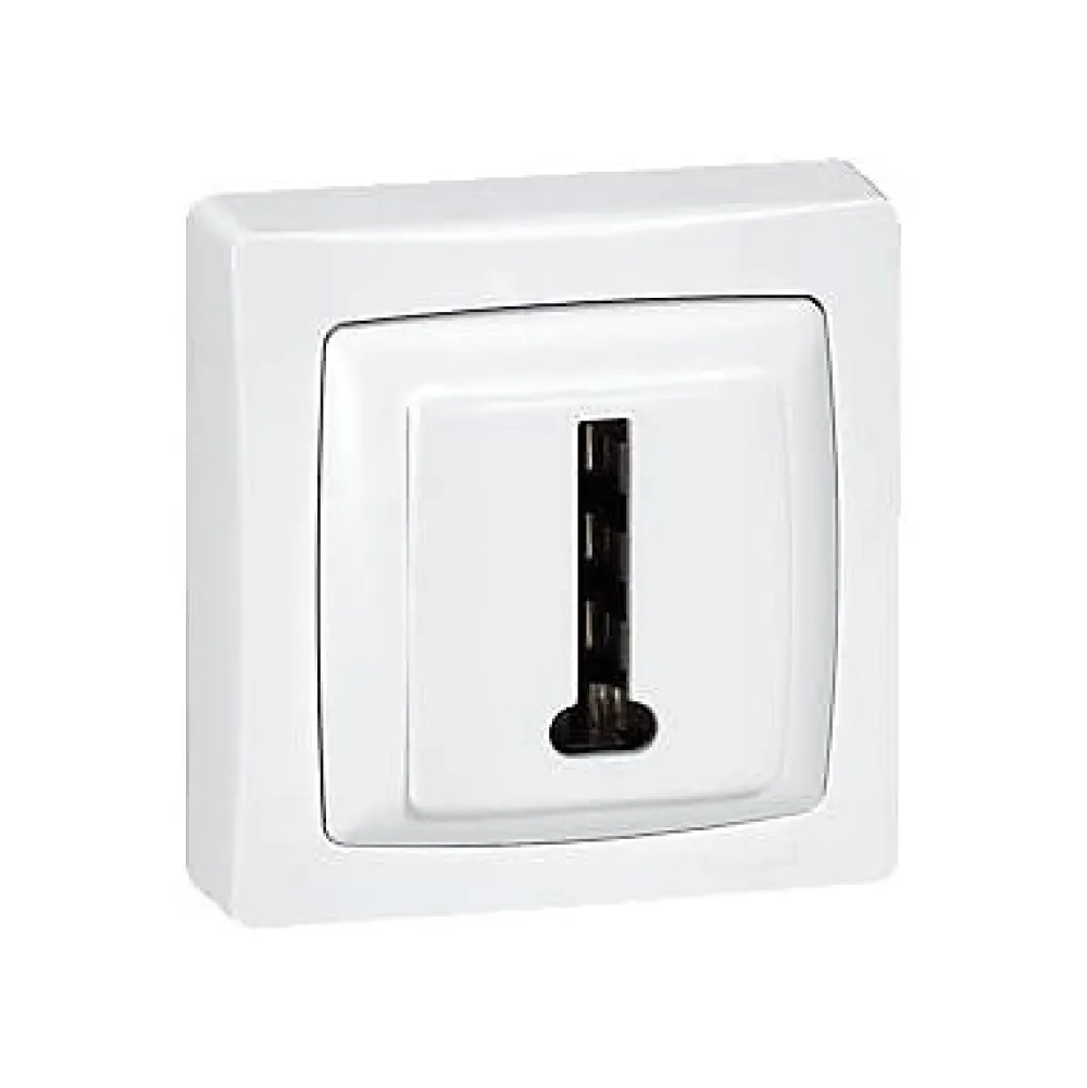 Legrand Prise téléphone ASL 8 contact en T blanc