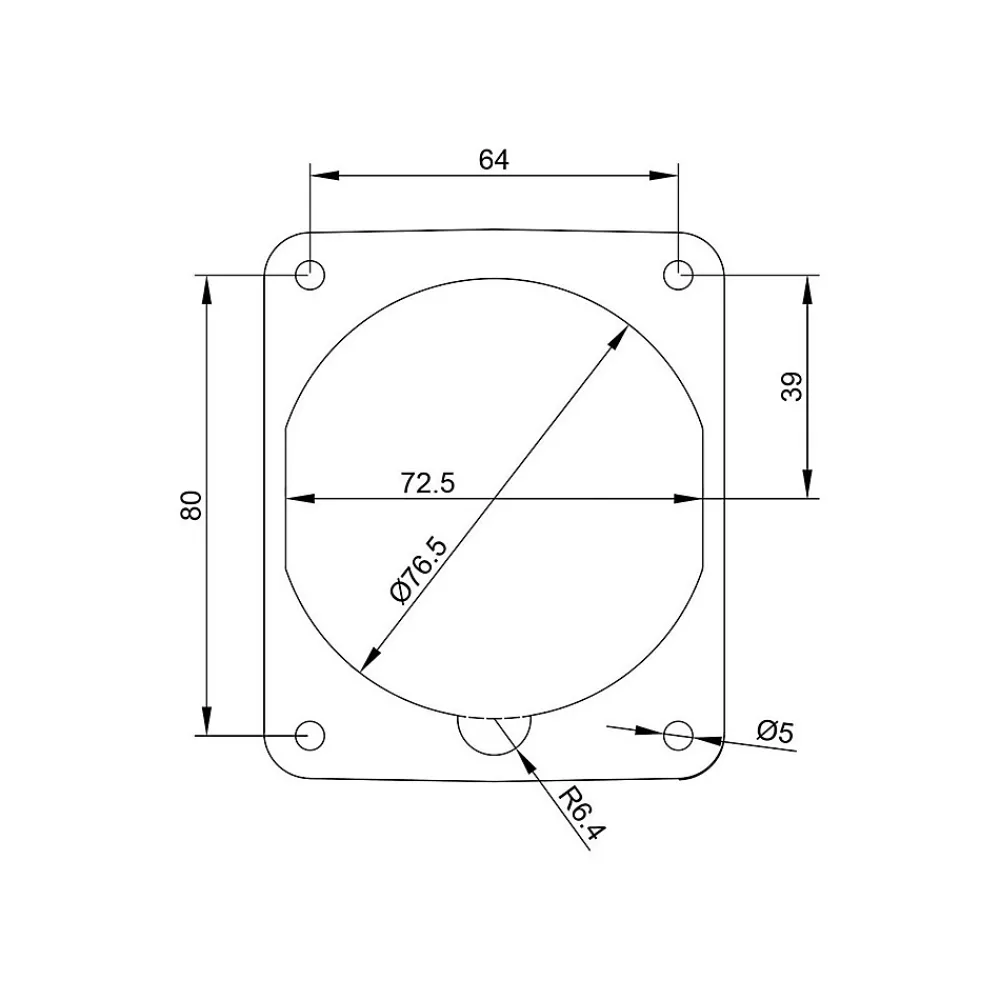 Ide Prise Tétrapolaire 32a 3p+n+t - 5 Broches - Encastrable Sur Coffret - étanche Ip67 -