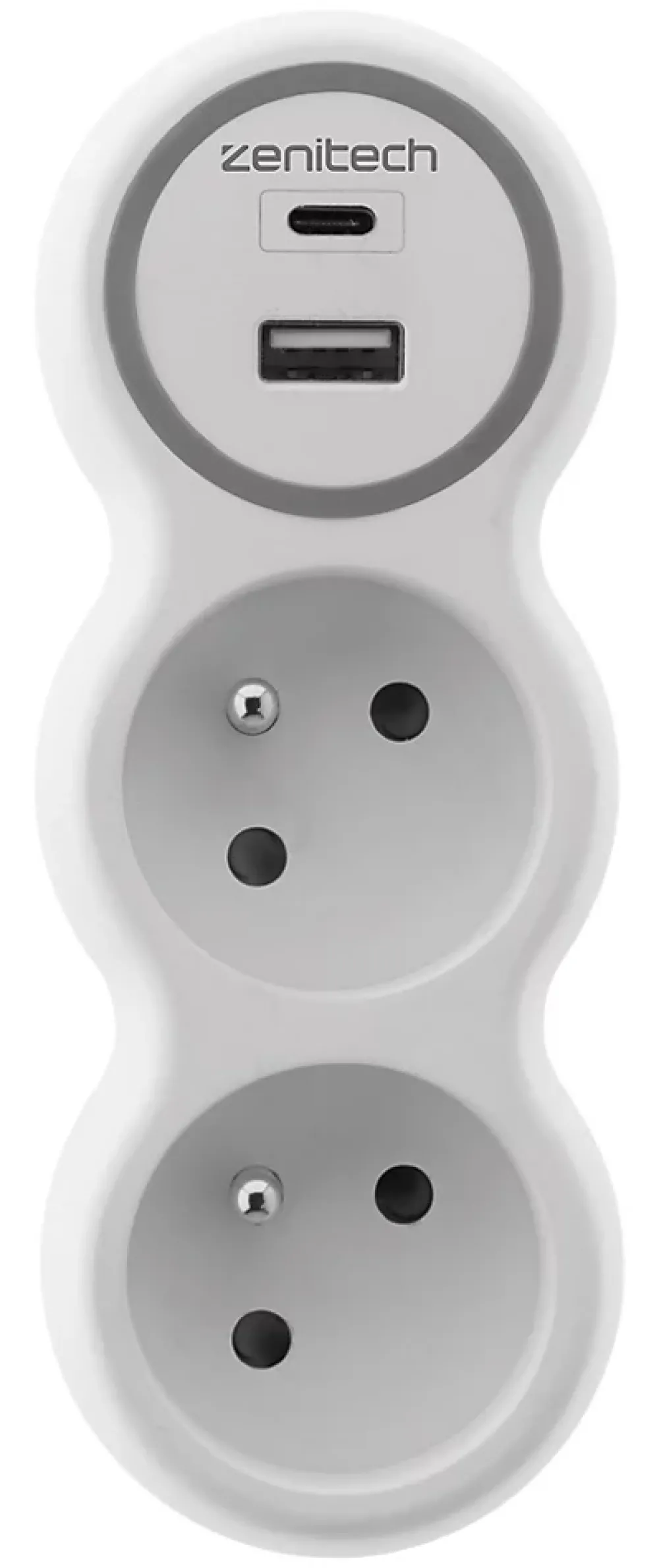Zenitech Transformateur, Convertisseur Et Chargeur Usb-Prise 2x16A + 2 ports USB - Bolea