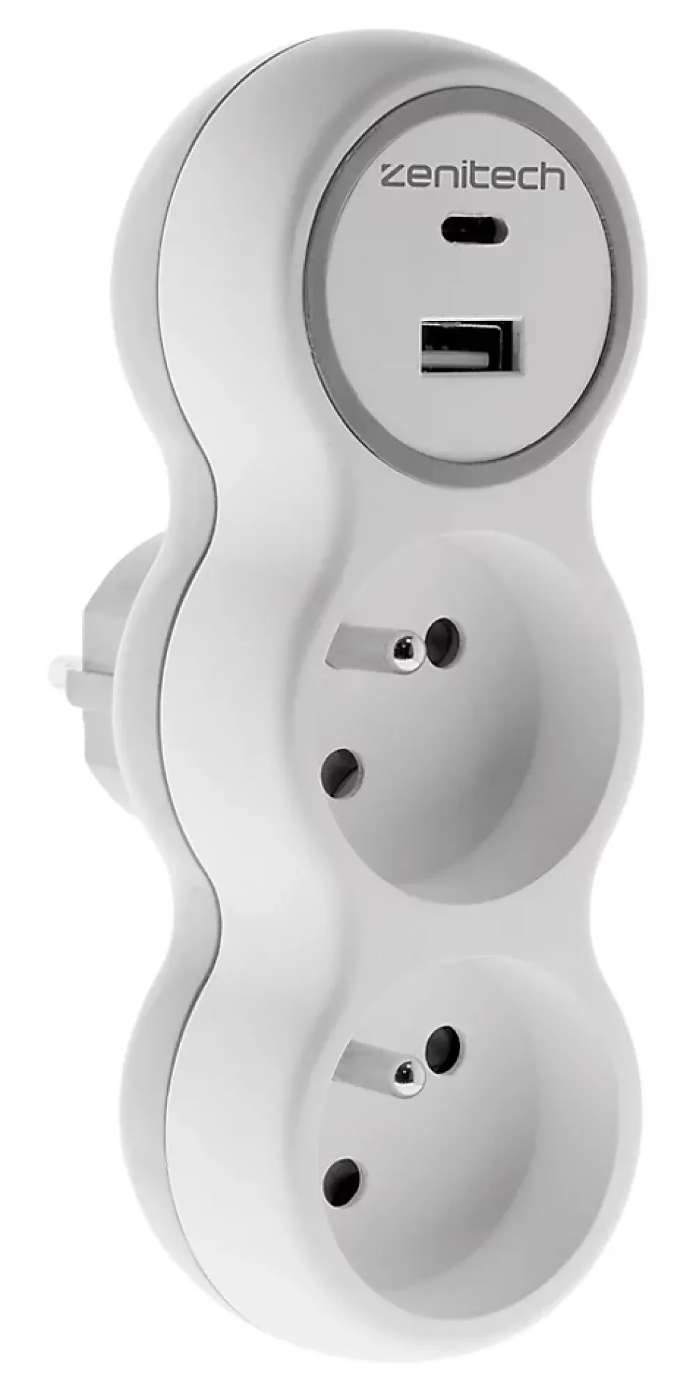 Zenitech Transformateur, Convertisseur Et Chargeur Usb-Prise 2x16A + 2 ports USB - Bolea