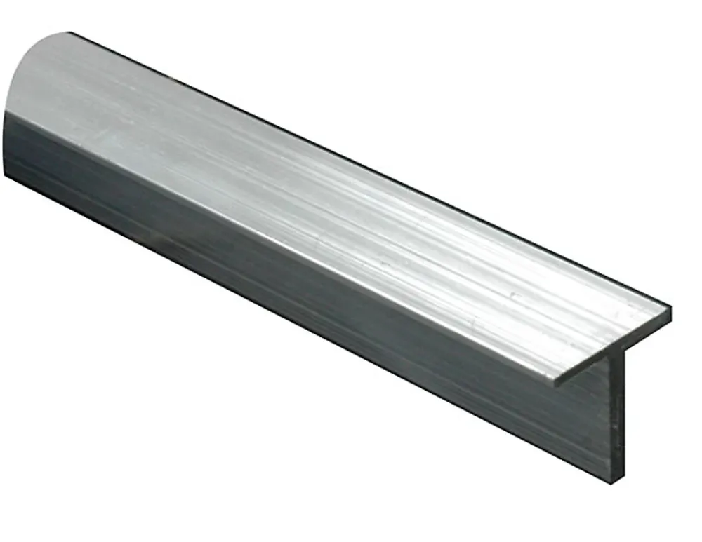 Profilé-Profilé T aluminium brut 20 x 20 mm, 2 m