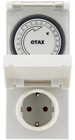 Zenitech Programmateur extérieur Schuko IP44 48 programmes -