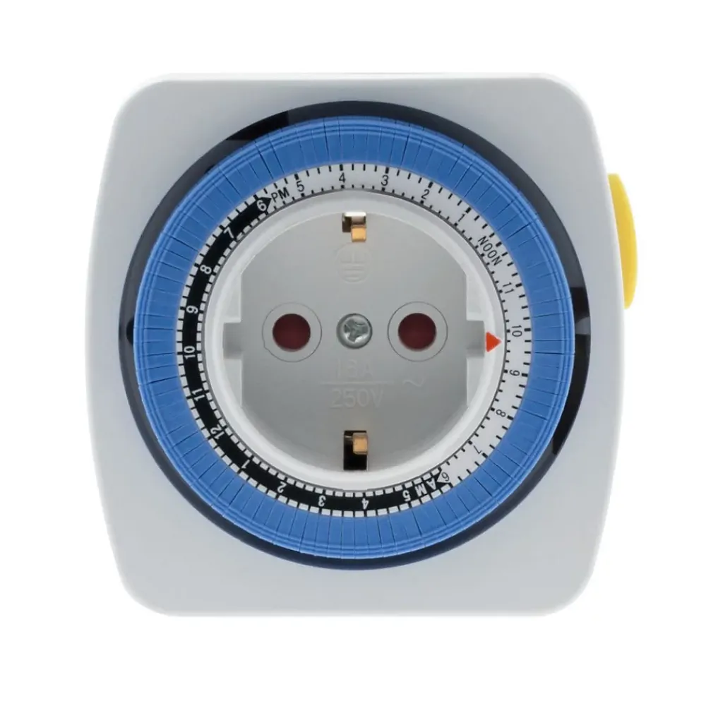 Zenitech Prise Étanche-Programmateur mécanique compact -