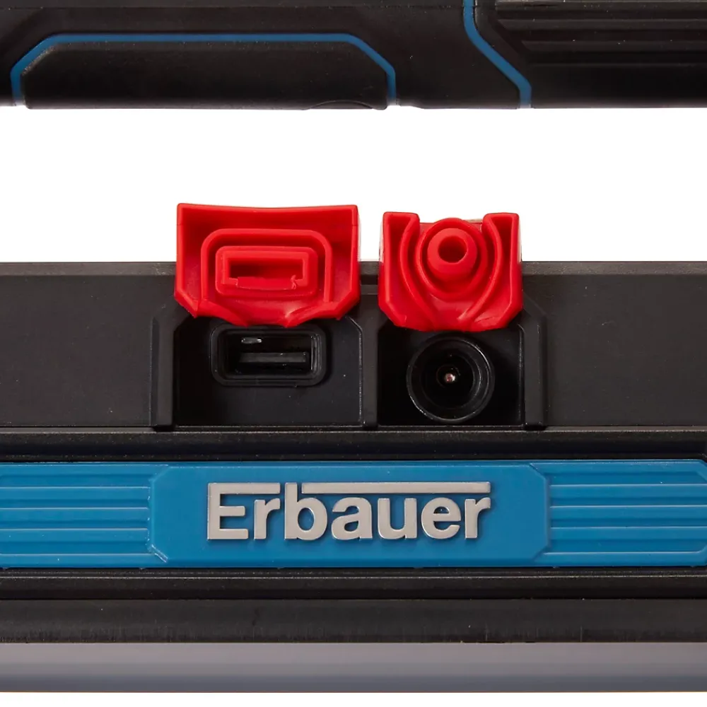 Erbauer Projecteur Et Lampe De Chantier-Projecteur de chantier sur batterie + USB 2000 lumens sans fil