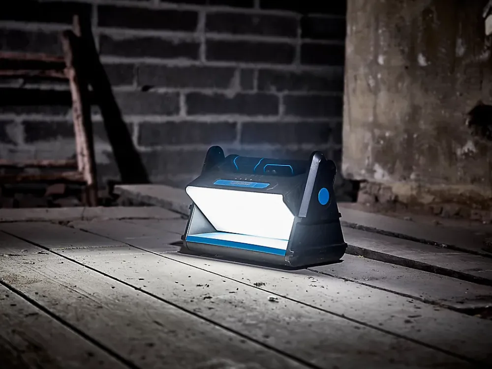 Erbauer Projecteur Et Lampe De Chantier-Projecteur de chantier sur batterie 3000 lumens