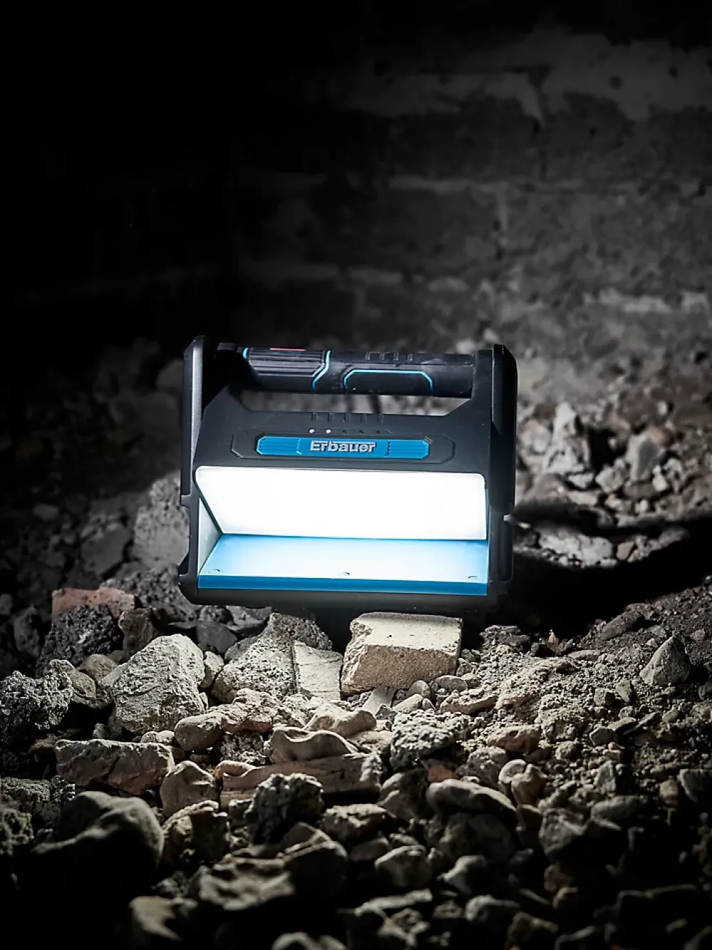 Erbauer Projecteur de chantier sur batterie 1000 lumens