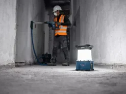 Bosch Projecteur de chantier hybride GLA 18VH-7500 7 500 lm 18V sans batterie ni chargeur 06014A5000