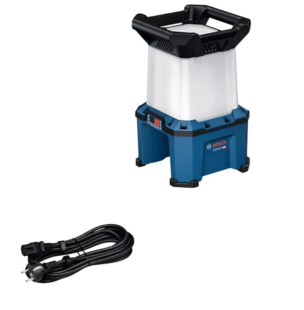 Bosch Projecteur de chantier hybride GLA 18VH-7500 7 500 lm 18V sans batterie ni chargeur 06014A5000