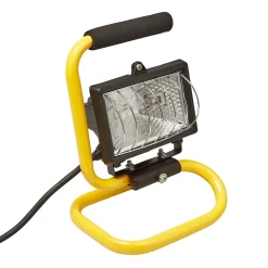 Diall Projecteur Et Lampe De Chantier-Projecteur de chantier portable halogène 120W