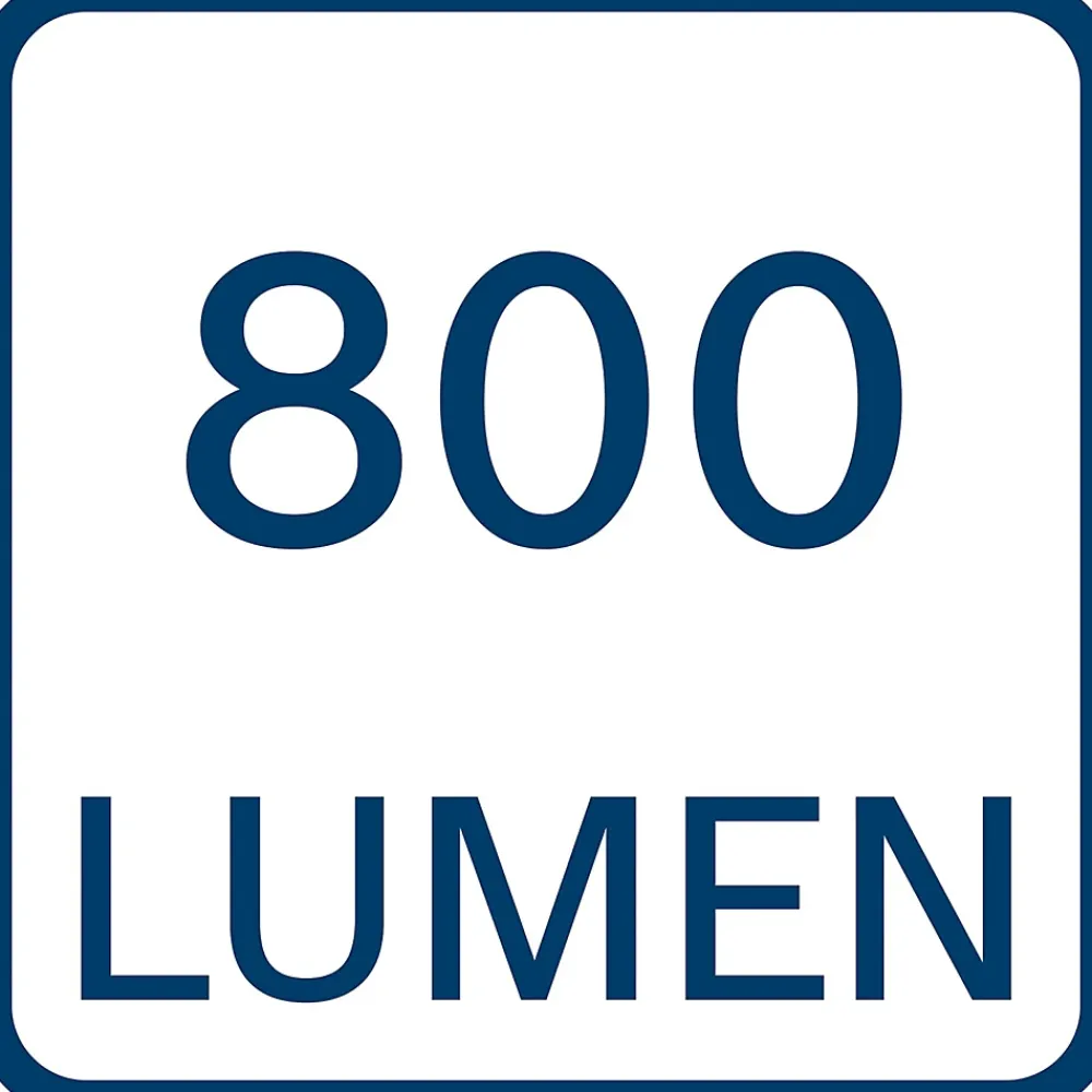 Bosch Lampe Torche-Projecteur de chantier sans fil GLI 18V 800 lm (sans batterie)