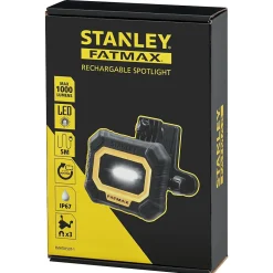 Stanley Projecteur 1000 Lumens rechargeable FatMax FMHT81507-1