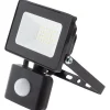 Zenitech Projecteur Et Lampe De Chantier-PROJECTEUR SENSOR 10W 900LM IP65 NOIR
