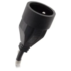 Zenitech Rallonge Électrique-Prolongateur 16A 2P+T noir 10m