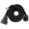Zenitech Rallonge Électrique-Prolongateur 16A 2P+T noir 5m