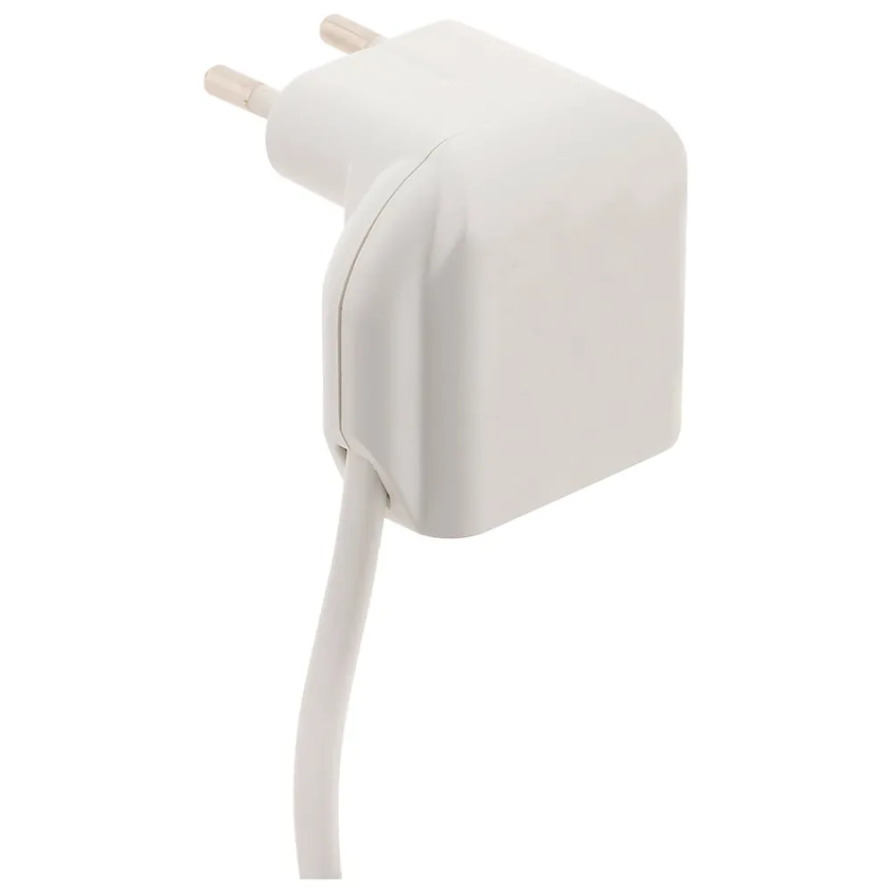 Zenitech Prolongateur HO3VVH2-F 2x0,75mm² 6A 3m avec prise gigogne - Blanc -