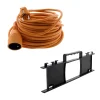 Zenitech Prolongateur jardin 25m + range câble -
