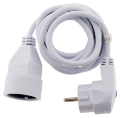 Zenitech Rallonge Électrique-Prolongateur + parafoudre intégré - 1,90m - 3G1mm² -