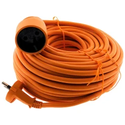 Zenitech Prolongateur sans terre obturateur 16A 25m