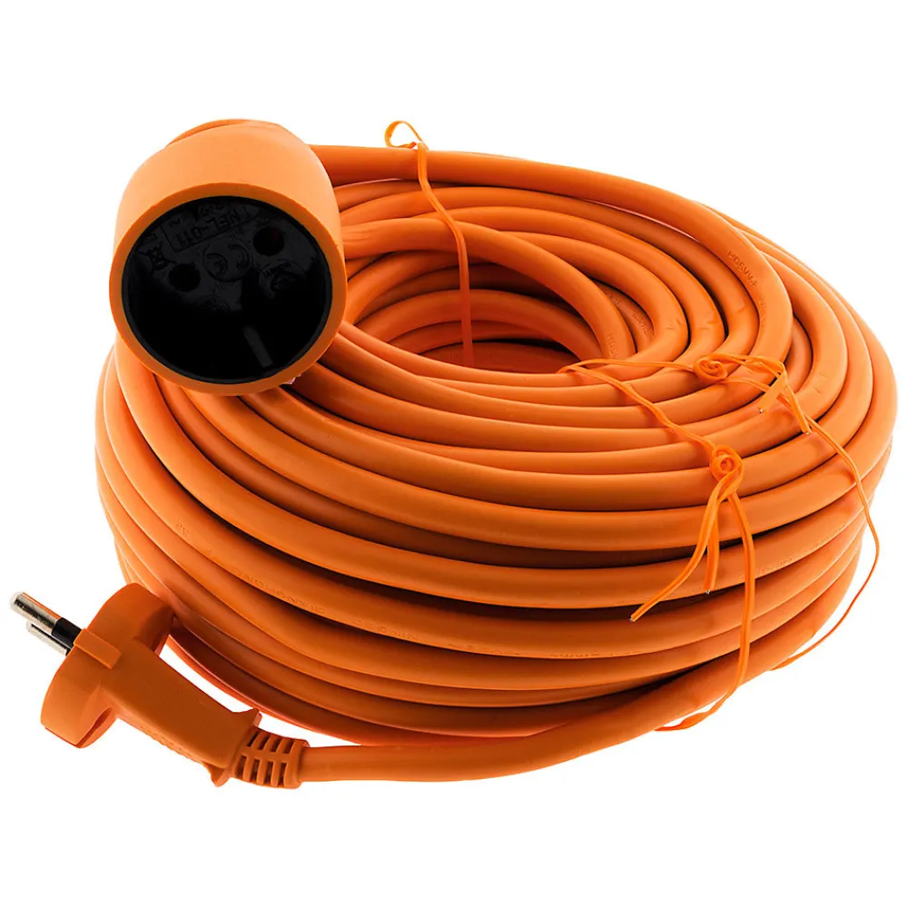 Zenitech Prolongateur sans terre obturateur 16A 25m