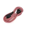 Chacon Prolongateur Schuko fiche plate 3m rouge/blanc