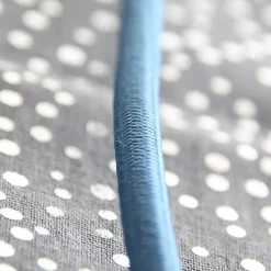 Chacon Prolongateur text. fiche plate 3m bleu clair/noir