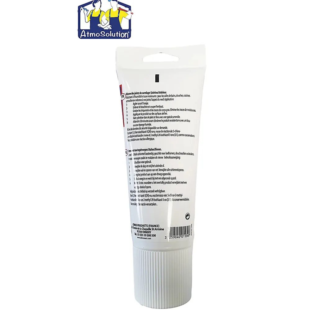 Atmos Mastic, Cartouche Joint Et Silicone-Pâte de réparation pour joints de carrelage 200ml