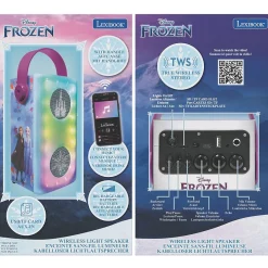 Lexibook Puissante enceinte Bluetooth lumineuse La Reine des Neiges avec micro