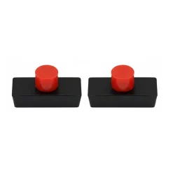 Diall Punaise magnétique noire vendue par 30 pièces