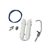 Toodo Purificateur D'eau Sous évier Duo Filtre Sédiments 5µ Et élimine Mauvais Goût Et Mauvaises Odeurs Avec Robinet Et Kit Installation