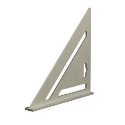 Silverline Equerre De Fixation-Équerre de Charpentier en Aluminium 7" - Précision et Durabilité - Outil Indispensable pour Menuisiers -