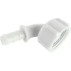 Somatherm for you Alimentation Pour Machine À Laver-Raccord coudé Entrée Ecrou tournant 20/27 - Sortie tétine cannelée