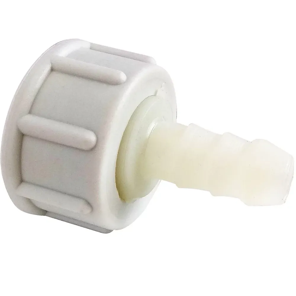Somatherm for you Alimentation Pour Machine À Laver-Raccord droit Entrée Ecrou tournant 20/27 - Sortie tétine cannelée