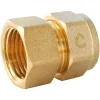Somatherm for you Raccord droit femelle PER à compression Ø12 - Femelle 12/17 (3/8")