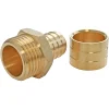 Somatherm for you Raccord droit à glissement pour tube PER Ø20 - droit mâle 15/21 (1/2")