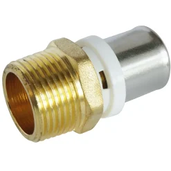 Somatherm for you Tube Et Raccord Multicouche-Raccord droit à sertir pour tube Multicouche Ø20 - droit mâle 20/27 (3/4")