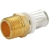 Somatherm for you Raccord droit à sertir pour tube Multicouche Ø16 - droit mâle 20/27 (3/4")
