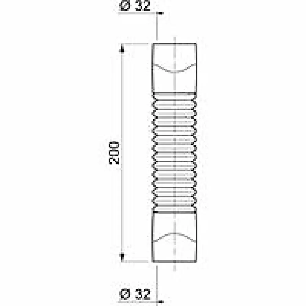 Wirquin Raccord d'évacuation souple PVC Magicoude ø32 mm à coller