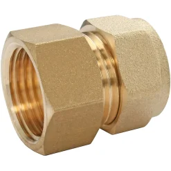 Somatherm for you Raccord femelle bicône pour tube cuivre Ø12 - Femelle 15/21 (1/2")