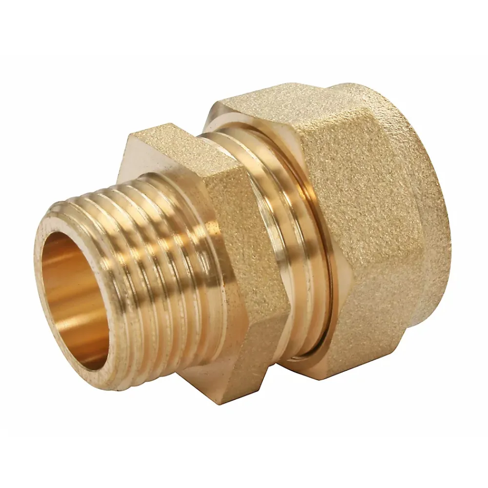 Somatherm for you Tube Et Raccord Cuivre-Raccord mâle bicône pour tube cuivre Ø14 - Mâle 12/17 (3/8")