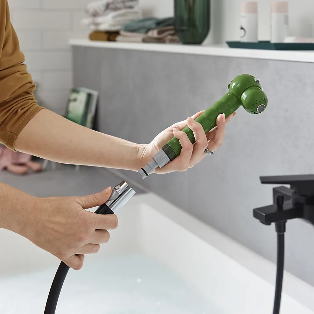 Hansgrohe Raccord À Visser-Raccord rapide 1/2 pour douchette, noir,
