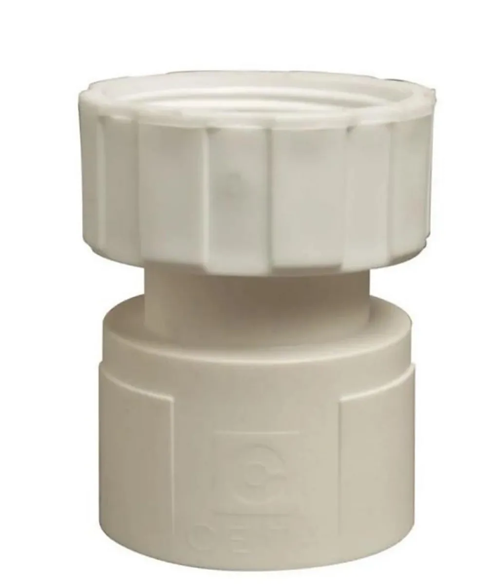 Ceta Tube Et Raccord Pehd-Raccord TOUTFLEX - à visser - diam : évacuation 1"1/4 / diam : flexible 40mm mâle
