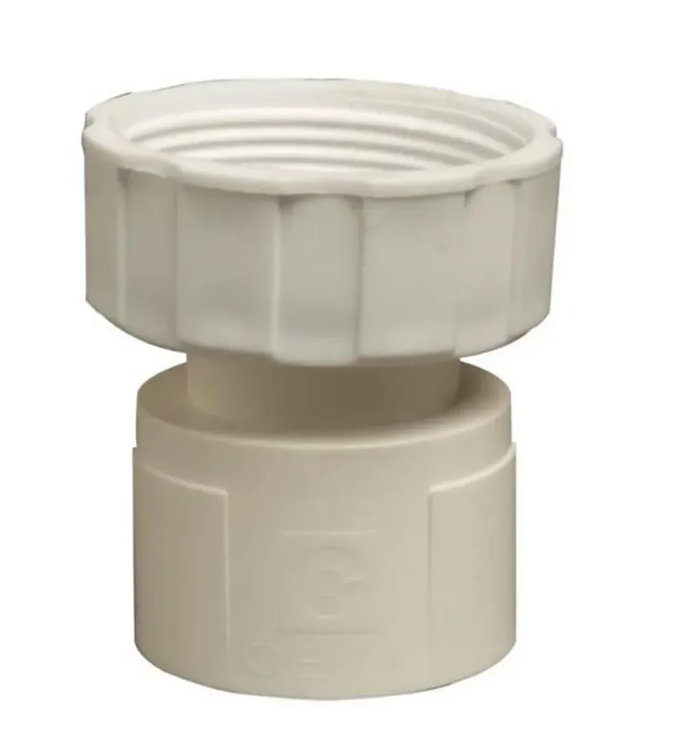 Ceta Tube Et Raccord Pehd-Raccord TOUTFLEX - à visser - diam : évacuation 1"1/4 / diam : flexible 40mm mâle