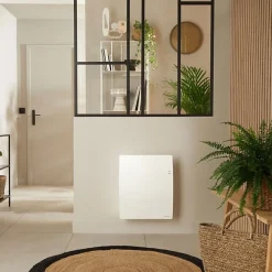Atlantic Radiateur électrique Agilia - Connecté - 500W - Horizontal - Blanc carat
