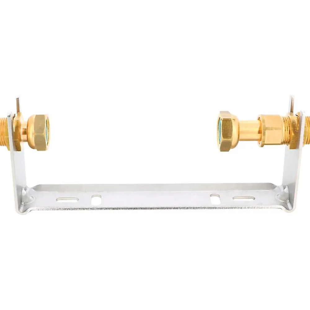 Sferaco Compteur D'Eau-Rail support compteur - - DN 3/4' - Equipé d'une douille fixe et d'une douille coulissante