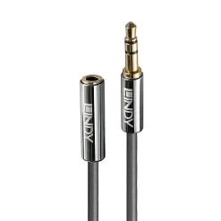 Lindy Câble Et Connectique Audio-Rallonge Audio Jack 3.5 Cromo 50cm