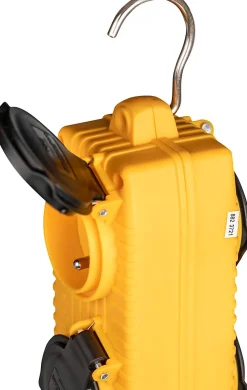 Brennenstuhl Professionalline Rallonge Électrique-Rallonge de chantier Brennenstuhl Powerblock IP44 10m H07RN-F 3G1,5 - 4 prises 16A