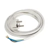 Chacon Rallonge HO5VVF 3x1,0mm² - 1,5m - Blanc -